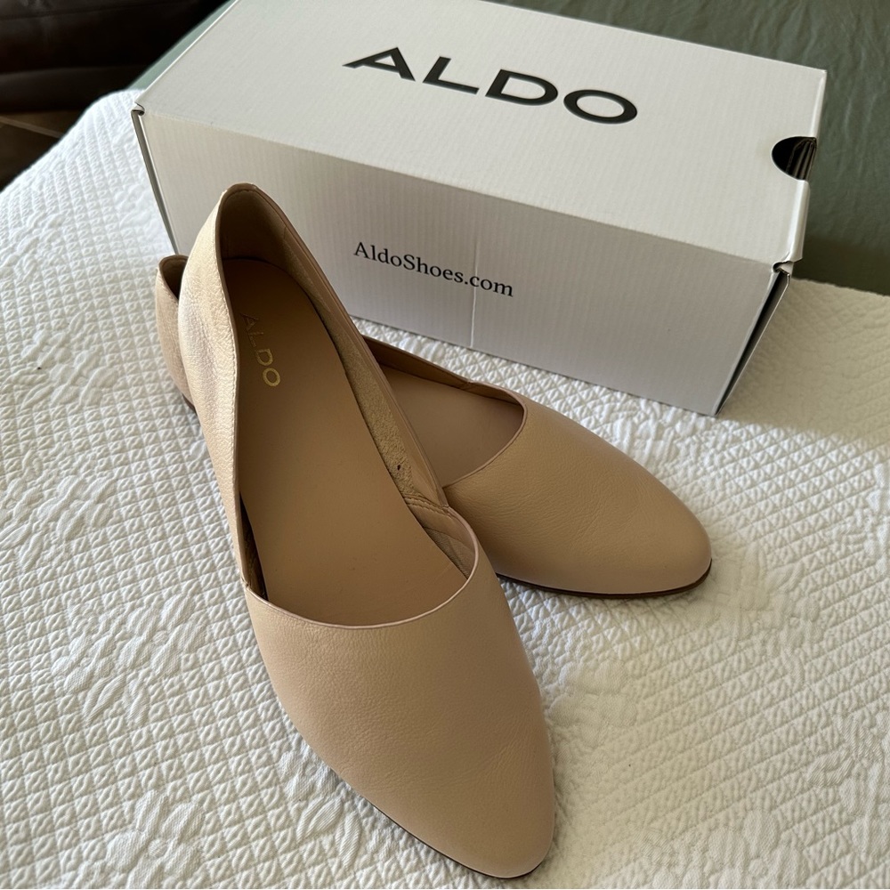 Aldo nude flats
